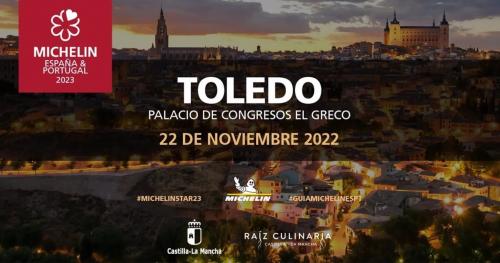 Toledo acogerá la Gala de la Guía Michelin España y Portugal 2023