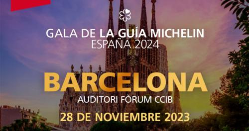 Barcelona será la sede de la gala de la Guía Michelin España 2024