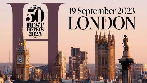 The World’s 50 Best Hotels se anunciará el próximo 19 de septiembre de 2023 en Londres