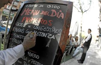 El menú ya cuesta 13,2 euros de media en España